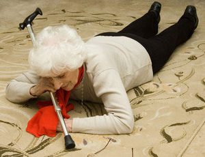 Elderly Woman Fall